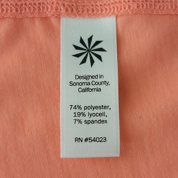 Athleta Orange Tank Top #34  Size S - Picture 4 of 7